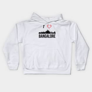 I love Bangalore Bengaluru India Kids Hoodie